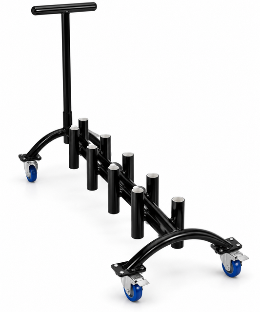 Custom Rod Holder Rack - Single Pipe Design